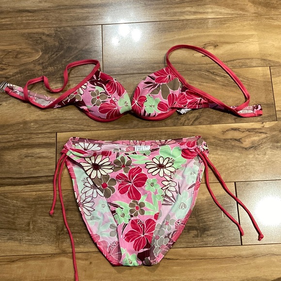 Baltex Floral Swim Suit, S - Picture 1 of 7